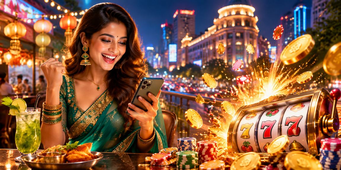 Mobile user betting during cricket match in India